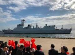 中国海軍の艦艇が長崎県五島列島西を航行し日本海に、と防衛省発表