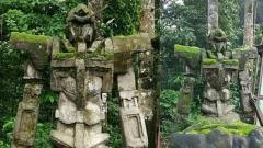 どう見ても「ガンダム」な石像がインドネシアで発見される