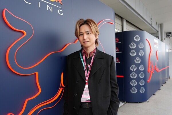 3年ぶりに日本GPを訪れ、たくさんのファンとも触れ合った光一。「最高に楽しかった。でも、東京ではF1ファンに会わない。みんな普段はどこに隠れているのか？」