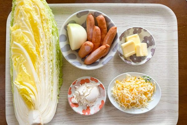 白菜のグラタン