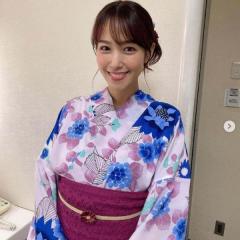 鷲見玲奈、浴衣姿に一部から大ブーイング「自信あるんだろうな」