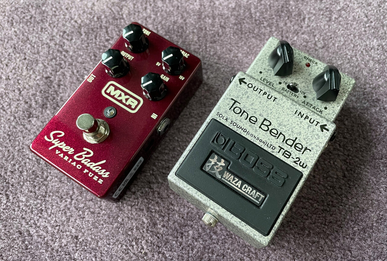 MXR Super Badass Varial Fuzz ギターエフェクター MXR Super Badass Variac Fuzz : レーシングジャイブ研究会