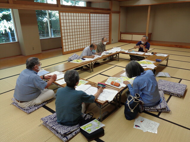 葉山 山楽会 運営委員会 による 葉山の山歩きコース の抜本的見直し 修正作業 葉山 山楽会