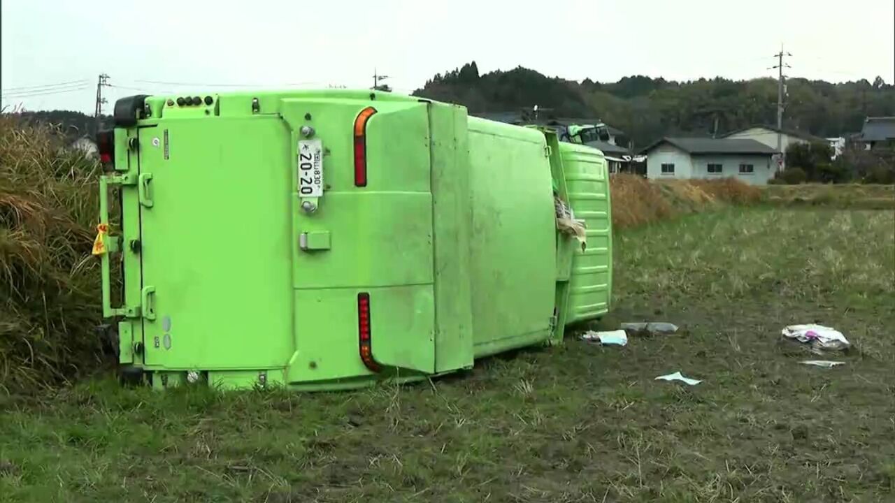 徳島で起きた悲劇、田んぼに転落した車から少年３人死亡の衝撃