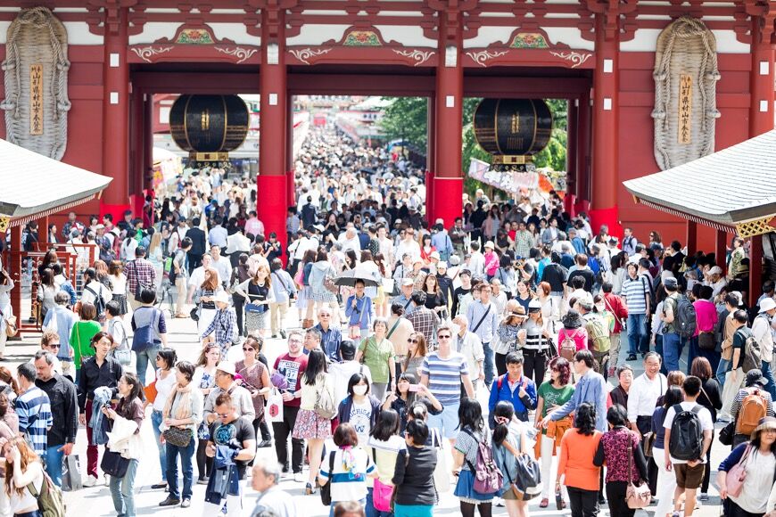 春節で訪日観光客が大幅増加！中国からの便はほぼ満席