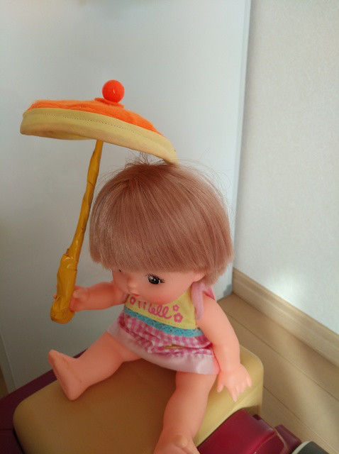 手作りメルちゃんの傘 手作り玩具と子育て色々 手作りメルちゃんの傘 手作り玩具と子育て色々