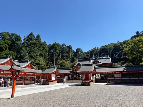 霧島神宮へ朔日参り・・・