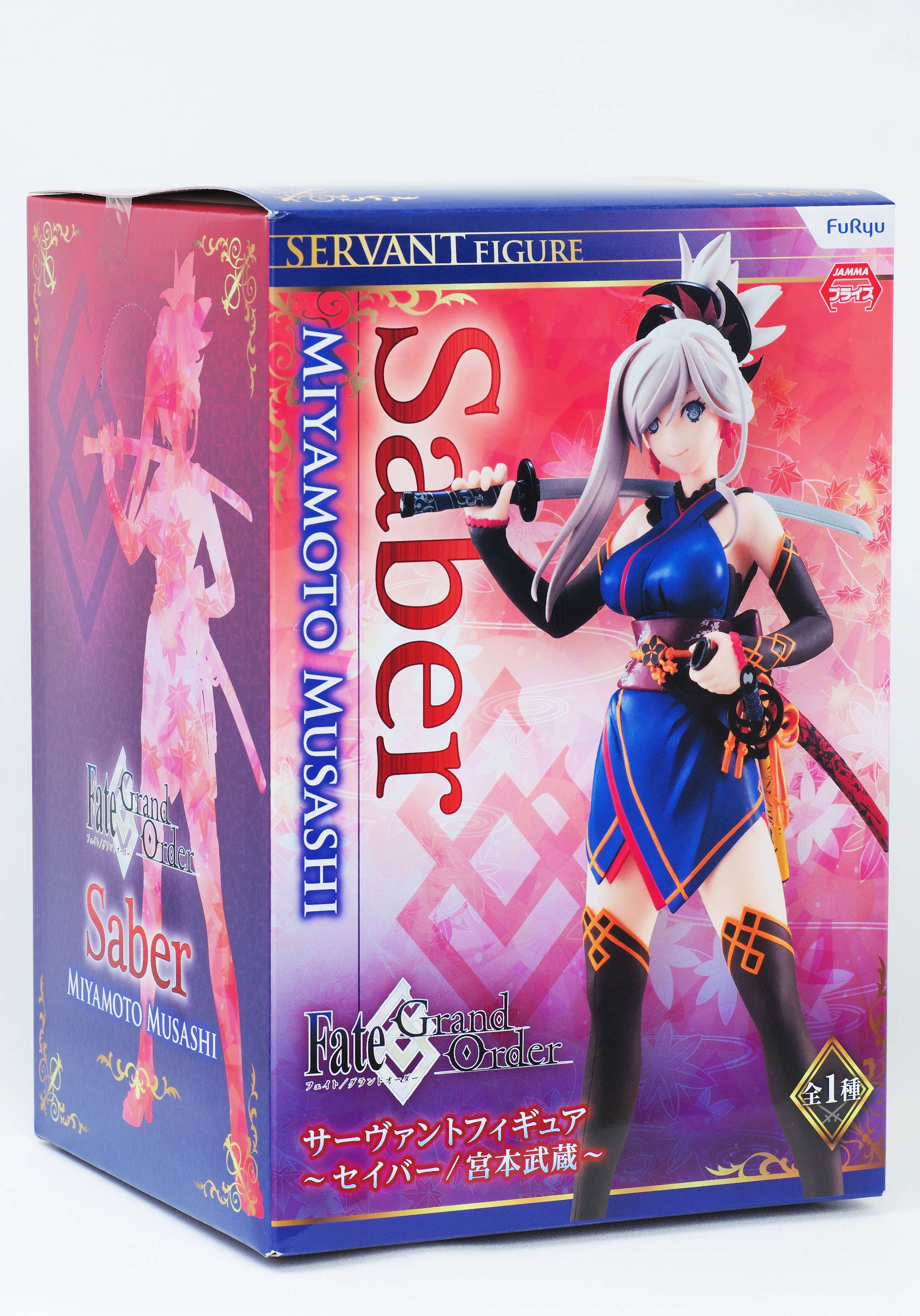Fate Grand Order サーヴァントフィギュア セイバー 宮本武蔵 レビュー フリュー プライズ るうむ プライズフィギュアレビュー
