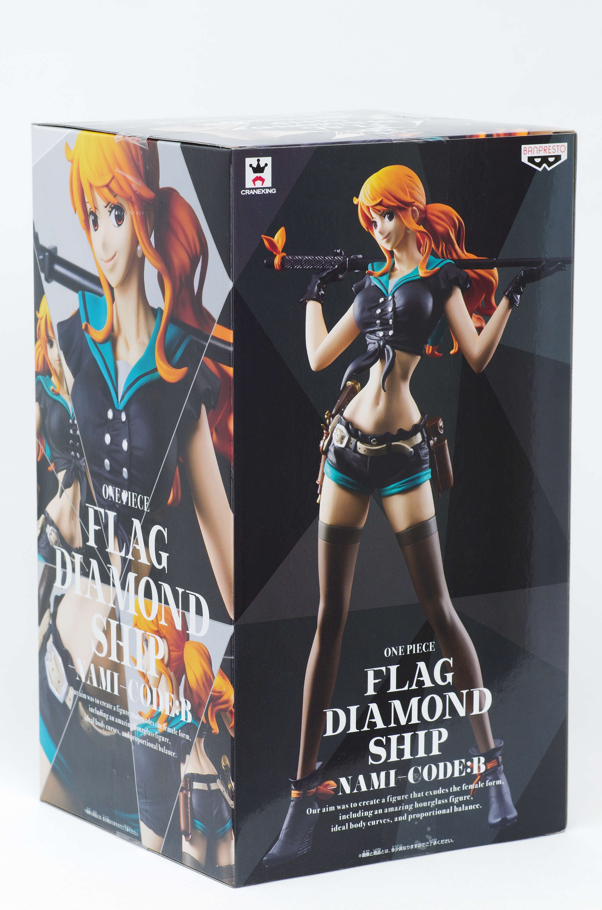 ワンピース Flag Diamond Ship ナミ Code B レビュー バンプレスト プライズ るうむ プライズフィギュアレビュー ワンピース Flag Diamond Ship ナミ Code B レビュー バンプレスト プライズ るうむ プライズフィギュアレビュー