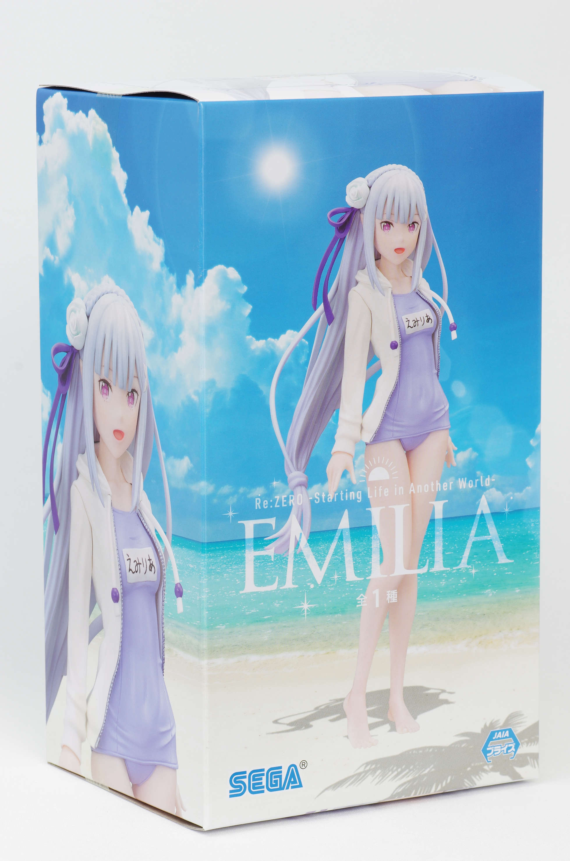 Re:ゼロから始める異世界生活 プレミアムフィギュア エミリア 夏