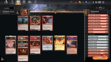 早い者勝ち MTG ルビーストーム デッキパーツセット