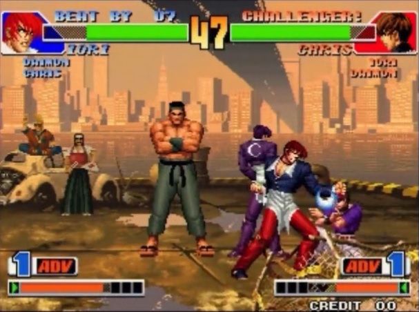Kof98 ガード後のリバーサル大ジャンプ りさかもん Kof98 ガード後のリバーサル大ジャンプ りさかもん