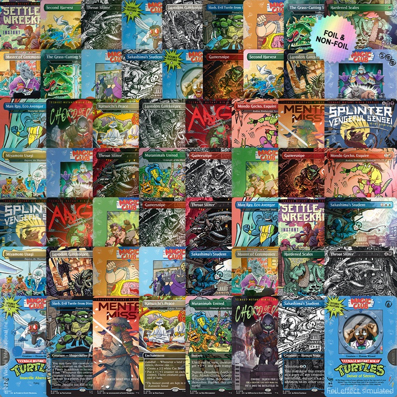 MTG】タートルズ : Secret Lair 収録内容と再録カード価格まとめ
