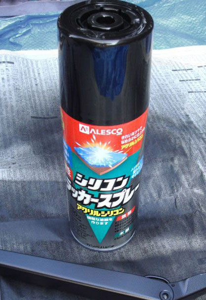シリコンラッカースプレーの耐熱性 Hayﾃﾝﾃﾝ記