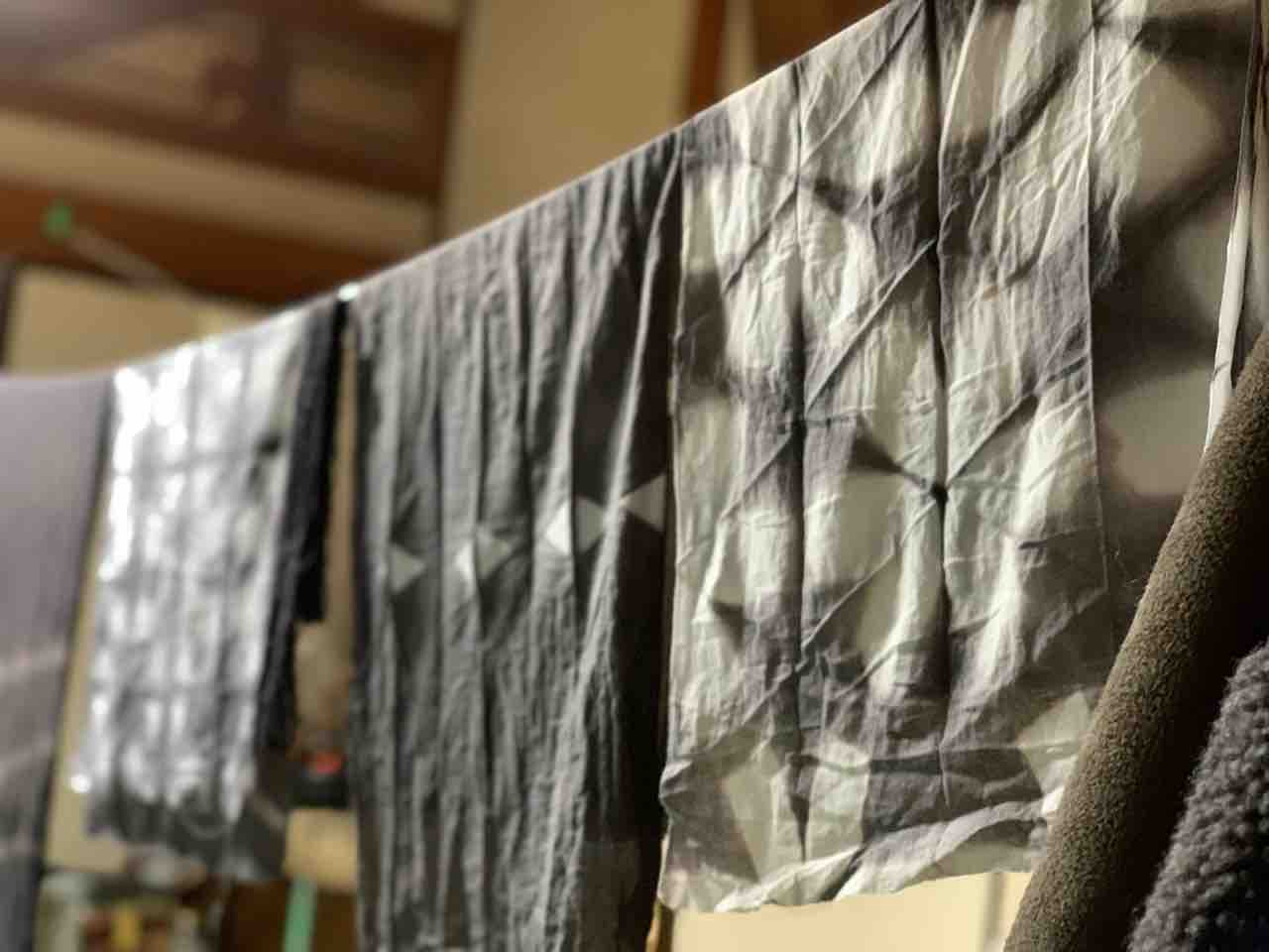 ヤシャブシ染めワークショップ 石けん 植物性料理 蒸留 アロマ Bon Sabon