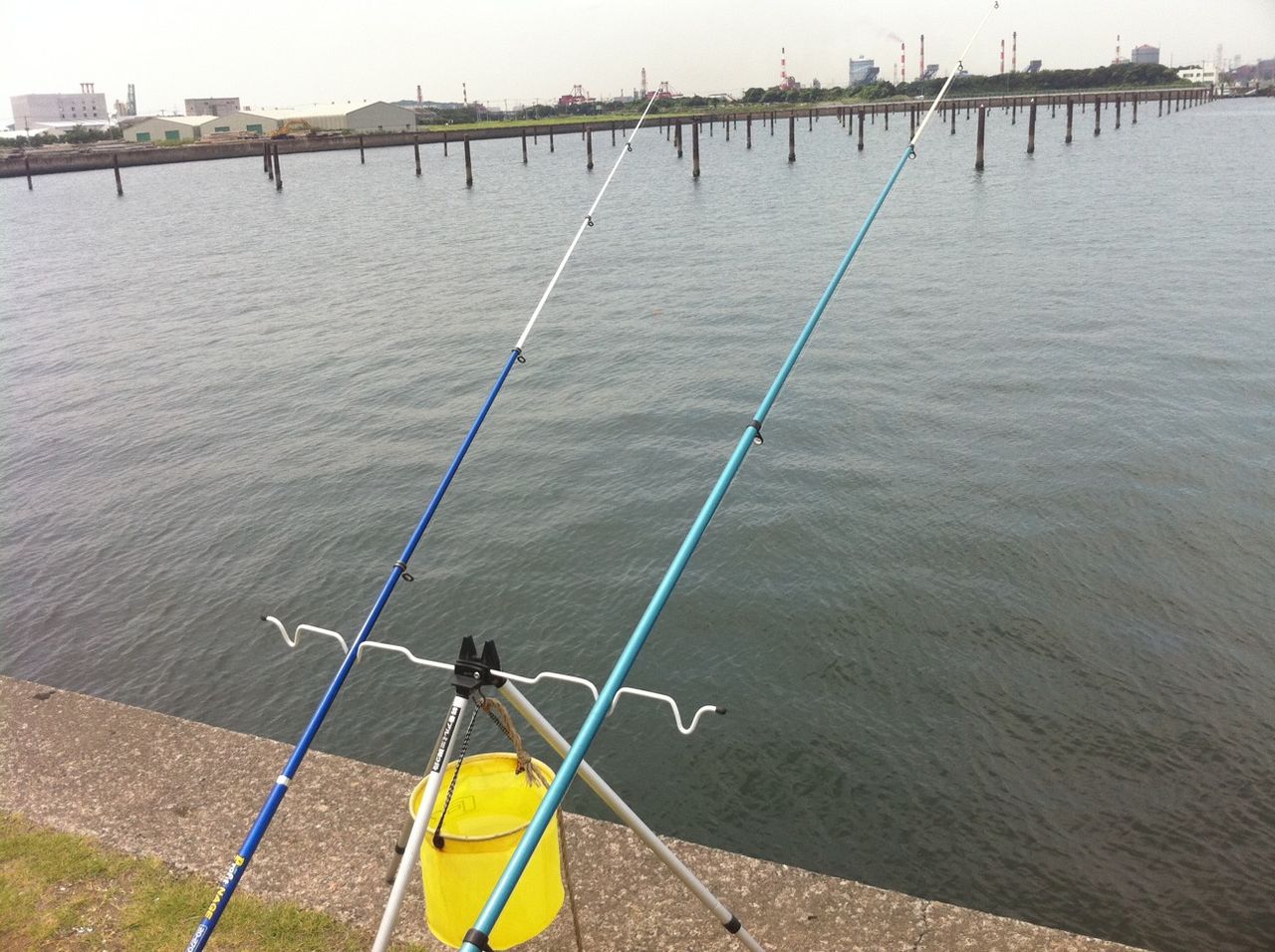 木更津木材港釣り アウトドア手作り主義