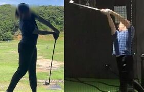 ヘッドはインパクトに『置いてくる』 - frame at 0m29s