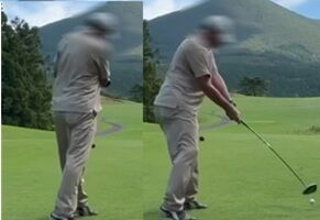 シニアゴルファー - frame at 0m24s