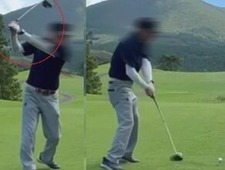 シニアゴルファー - frame at 0m8s