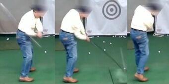 所長の飛距離アップ大作戦 - frame at 0m5s