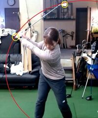 山田萌結プロ　ウエッジショット　練習-1 - frame at 0m4s