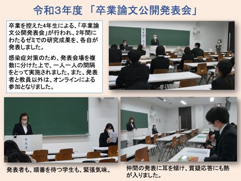 ブログ卒論発表会