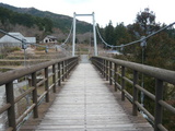 長閑な風景〜つり橋