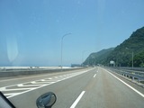 海岸沿いの高速を快走〜♪