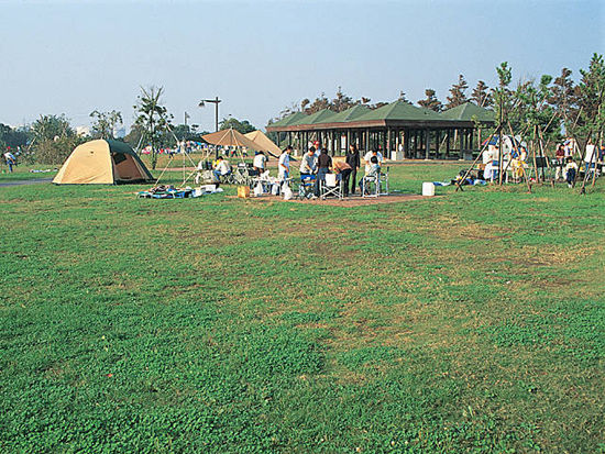 若洲海浜公園キャンプ場