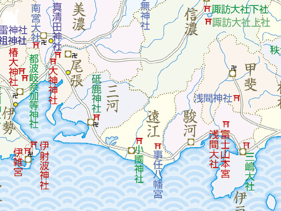 東海一の宮巡り