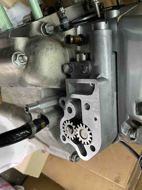 オイルポンプガスケット交換 : ハーレー ショベルヘッド10万キロ計画