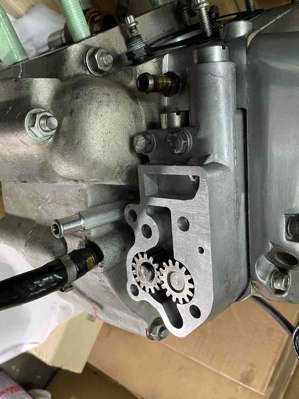 オイルポンプガスケット交換 : ハーレー ショベルヘッド10万キロ計画