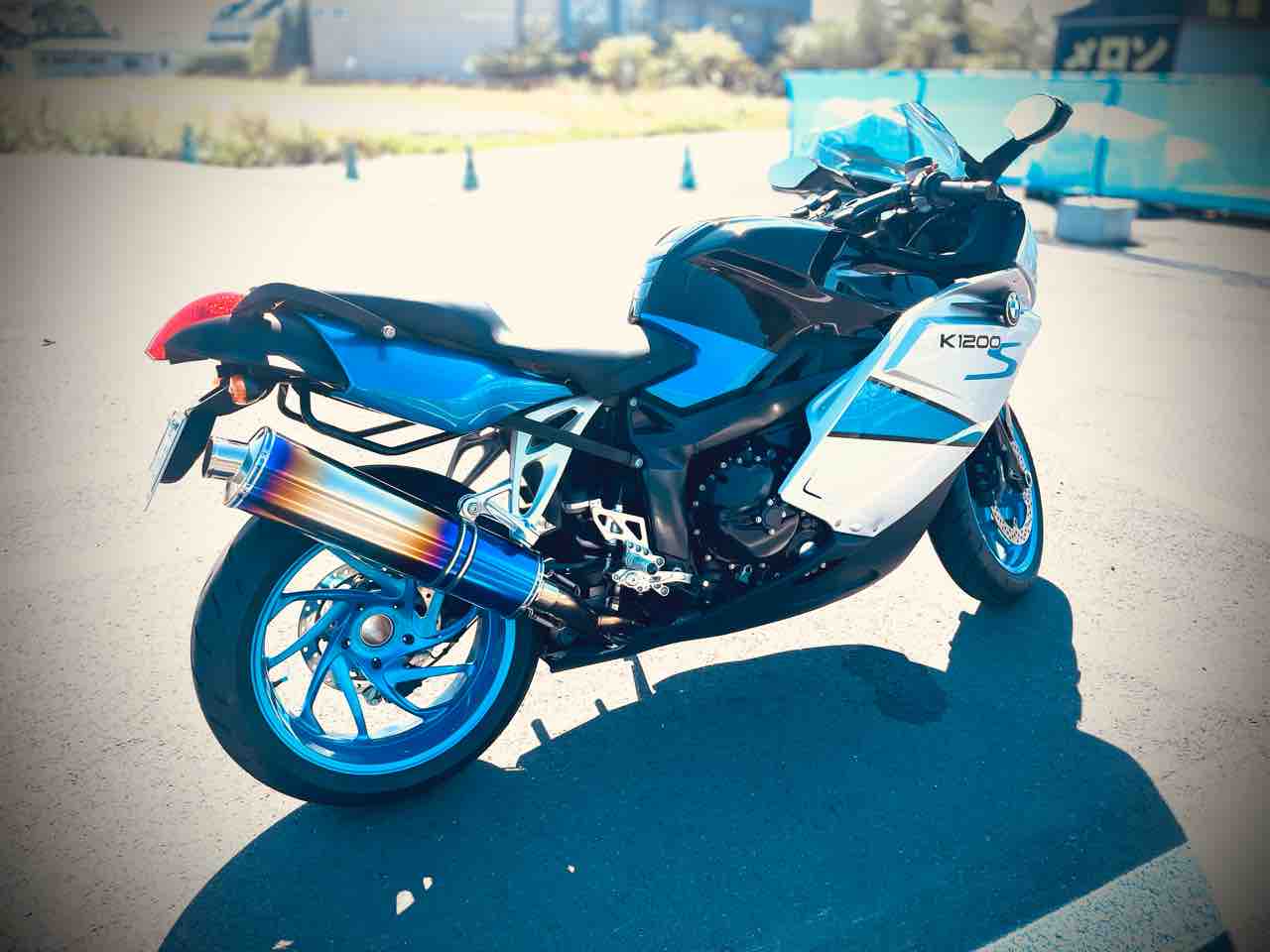 BMW K1200S④ ユーザー車検 : ハーレー ショベルヘッド10万キロ計画