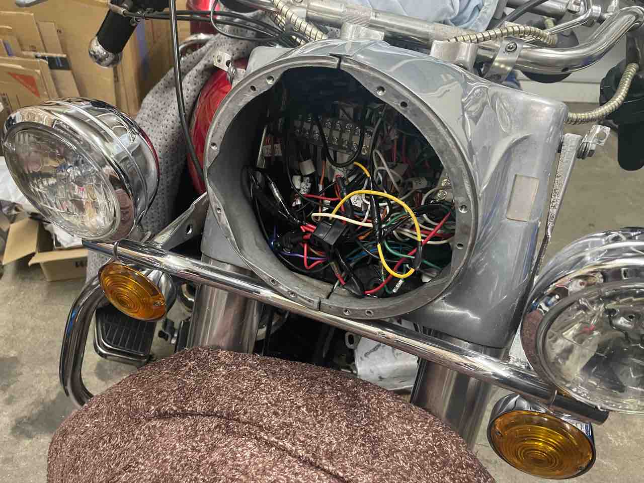 4インチ ロンフィンチ 4インチライザー ヴィンテージ ショベルヘッド