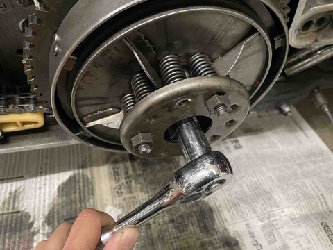 クラッチが重い（SP交換） : ハーレー ショベルヘッド10万キロ計画（と 