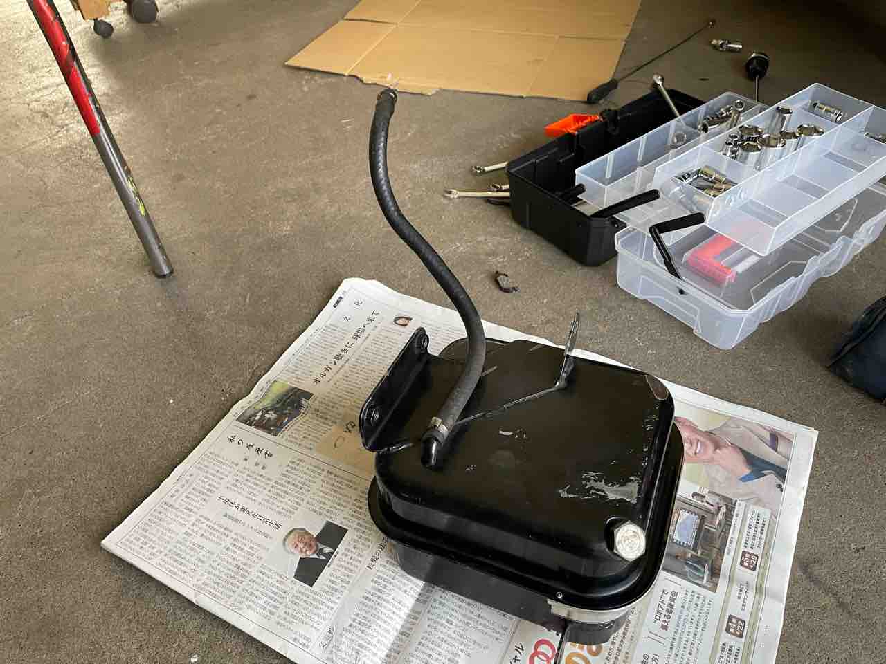 オイル関係ホース全交換① : ハーレー ショベルヘッド10万キロ計画（と