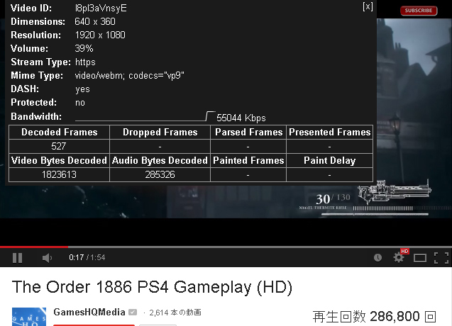 YouTubeは静かにVP9/WebM動画へと移行中（HEVC対VP9） : HD DVDでゴーゴー