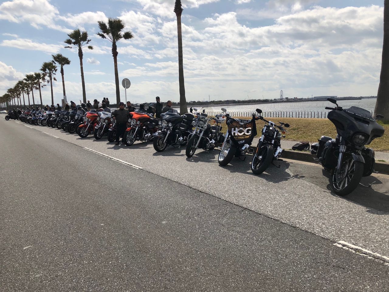 千葉フォルニアツーリング ハーレーダビッドソン茨城南