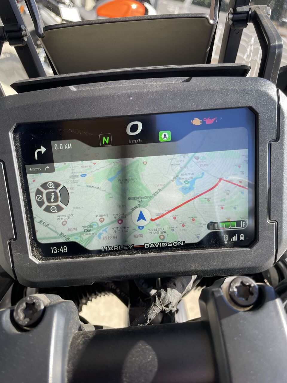 ハーレーダビッドソン 純正ナビ GARMIN Road Teck ZUMO 660