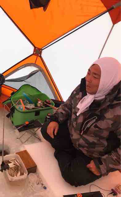 氷上 秋元湖 千貫21 2 7 茶色いあいつ