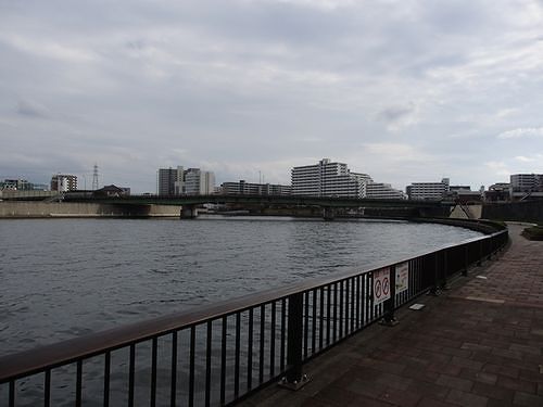 新 神谷 橋 自転車