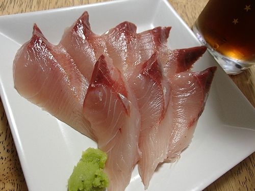イナダ刺身 鮎の塩焼きををつまむ 新 日々凡々 歩いて行こう イナダ刺身 鮎の塩焼きををつまむ 新 日々凡々 歩いて行こう