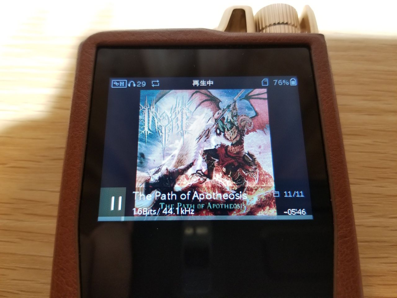 ポータブルプレーヤー Questyle QPM デジタルオーディオプレーヤー ブラック QPM-B [ハイレゾ対応 /64GB