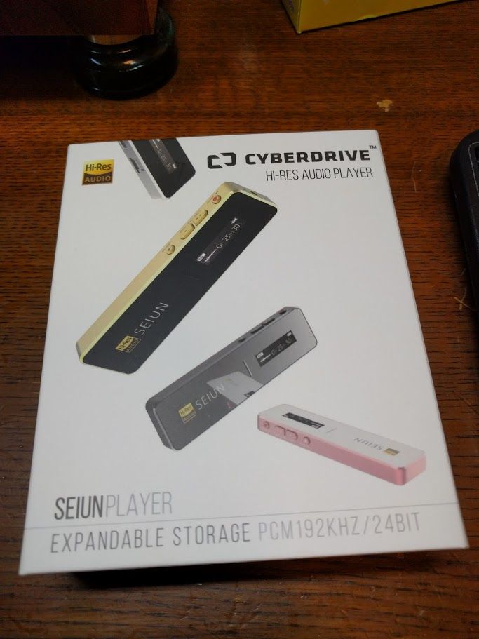 CYBERDRIVE SEIUN Player MicroSDスロットアリのレビュー 2016