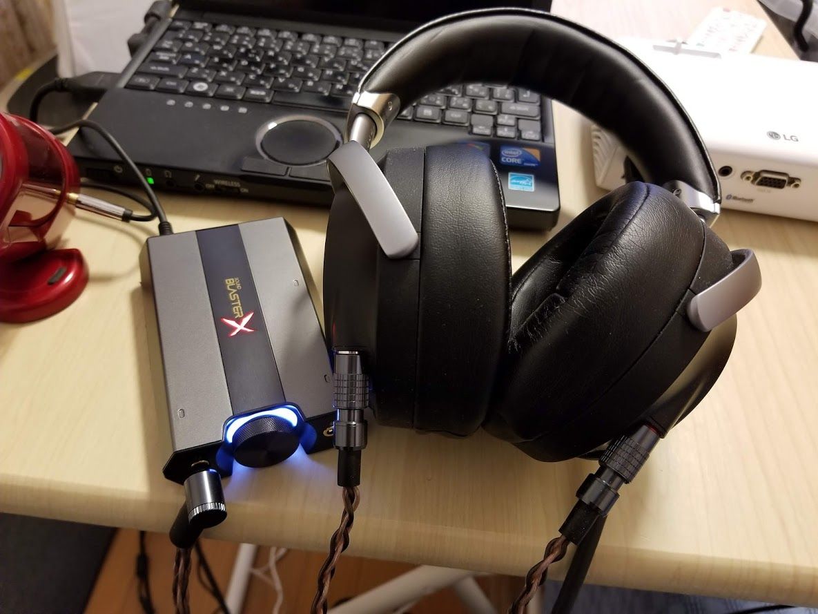 メタラーのヘッドホンブログ Creative Sound Blasterx G6のレビュー