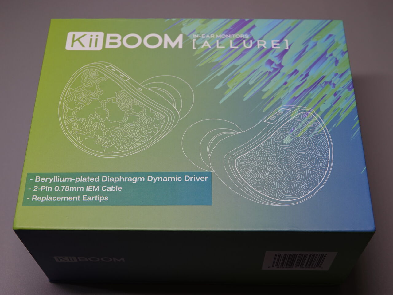KIIBOOM  イヤホン　ALLURE  美品　試聴のみ Amazon | KiiBoom Allure HiFi ベリリリウムメッキ ダイヤフラム
