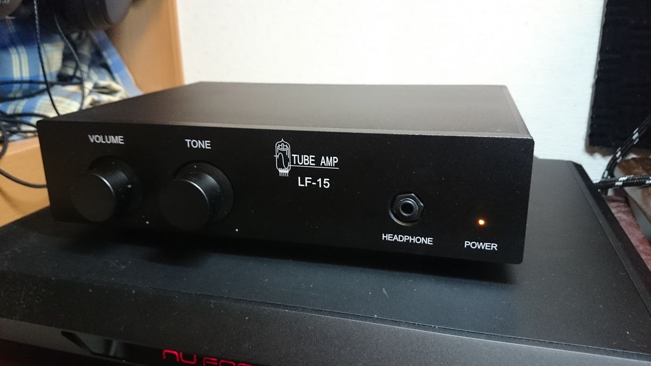 Tube ampのLF-15が届きました。 : メタラーのヘッドホンブログ Tube ampのLF-15が届きました。 : メタラーのヘッドホンブログ