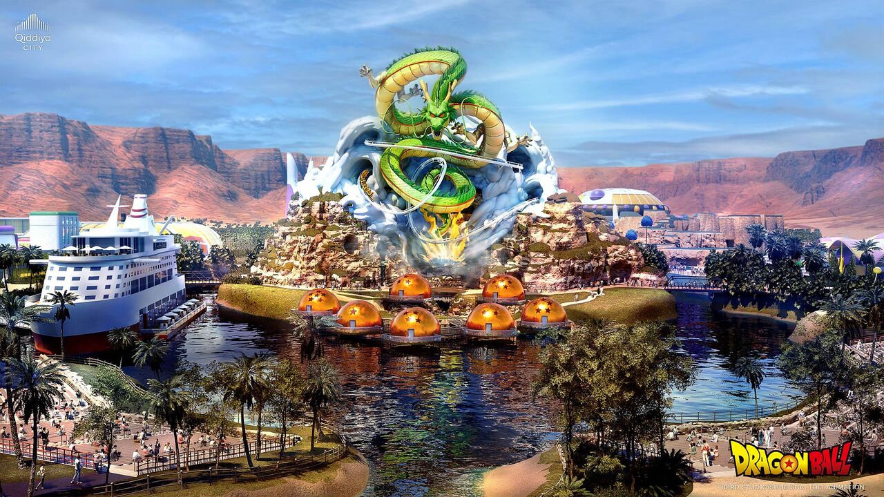 世界初『ドラゴンボール』のテーマパーク　サウジアラビアに建設　高さ約70mの“神龍”も
