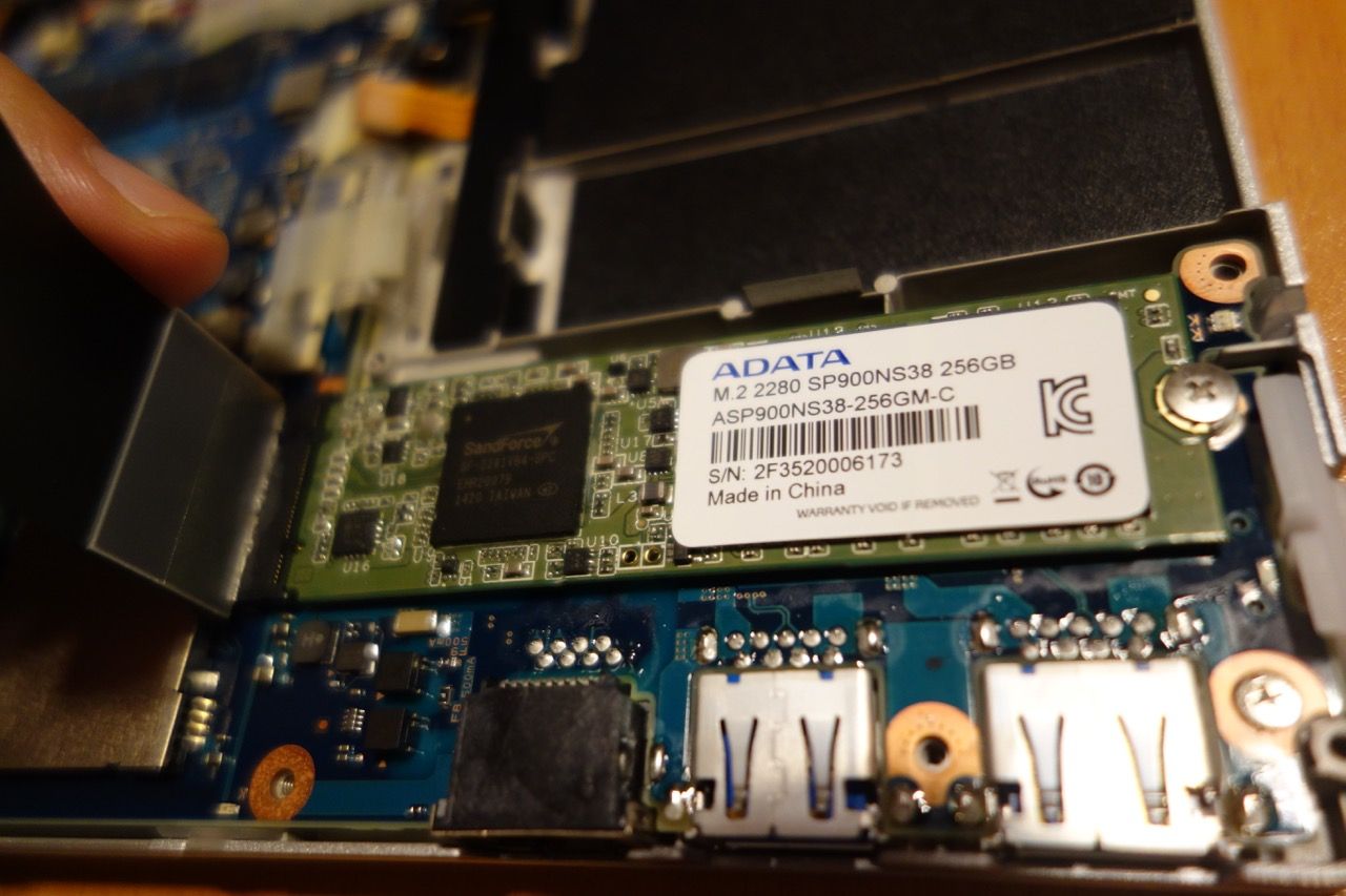 Let`s Note RZ4のSSDを交換する。 : 緋斐B級技研 Let`s Note RZ4のSSDを交換する。 : 緋斐B級技研