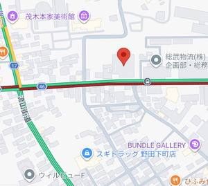農機具大展示会・開催場所の地図